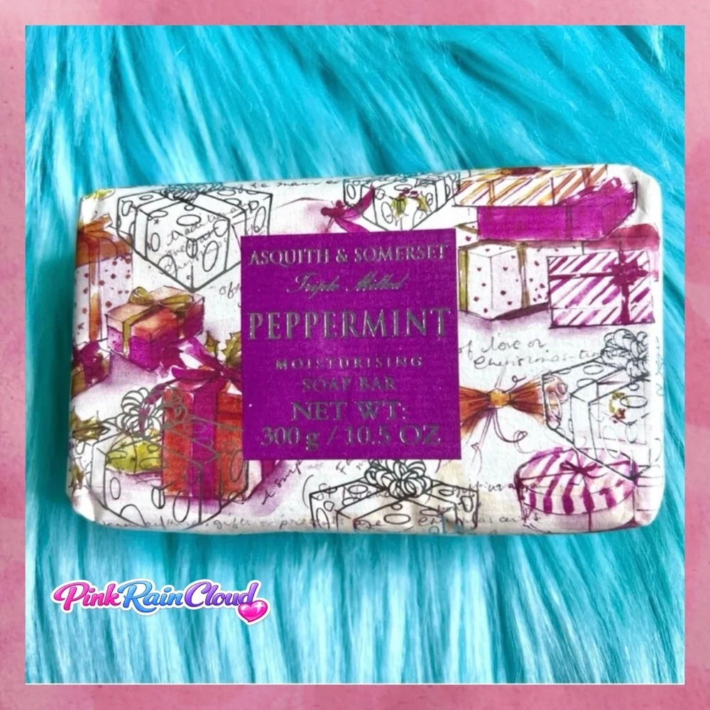 Asquith & Somerset Peppermint 10.5 oz Triple Milled Moisturizing Bar Soap